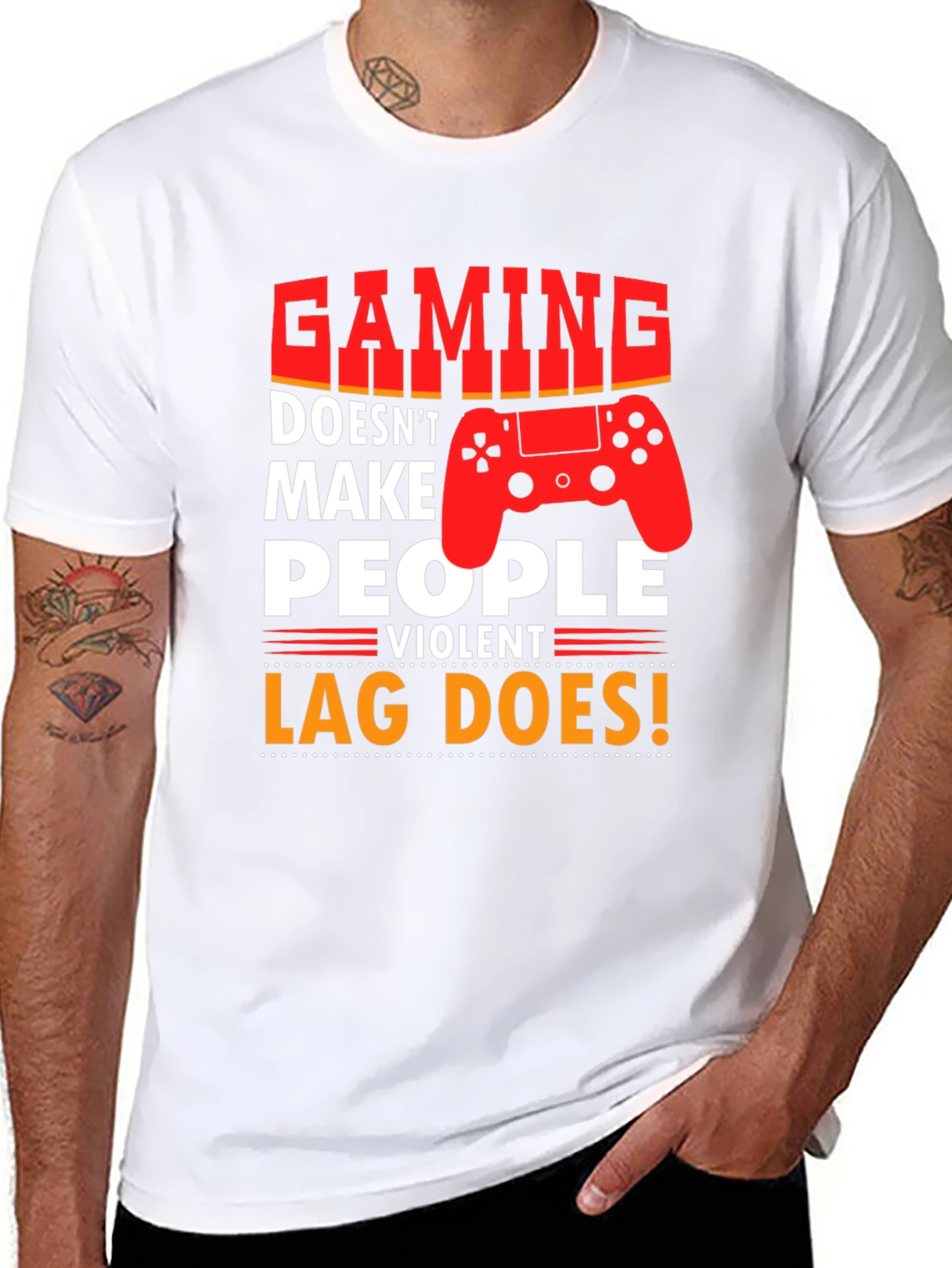 Gaming Lag T-Shirt: Funny Gamer Tee