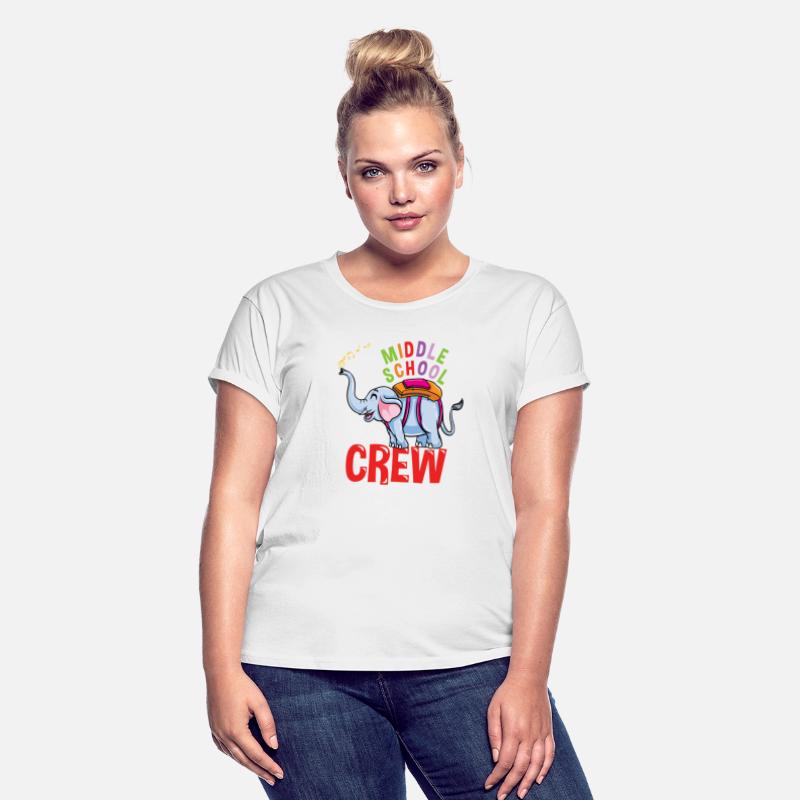 Back To School Elephant Middle School Crew