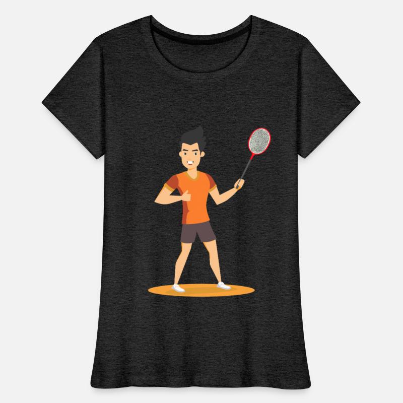 Badmintonist Comic Look