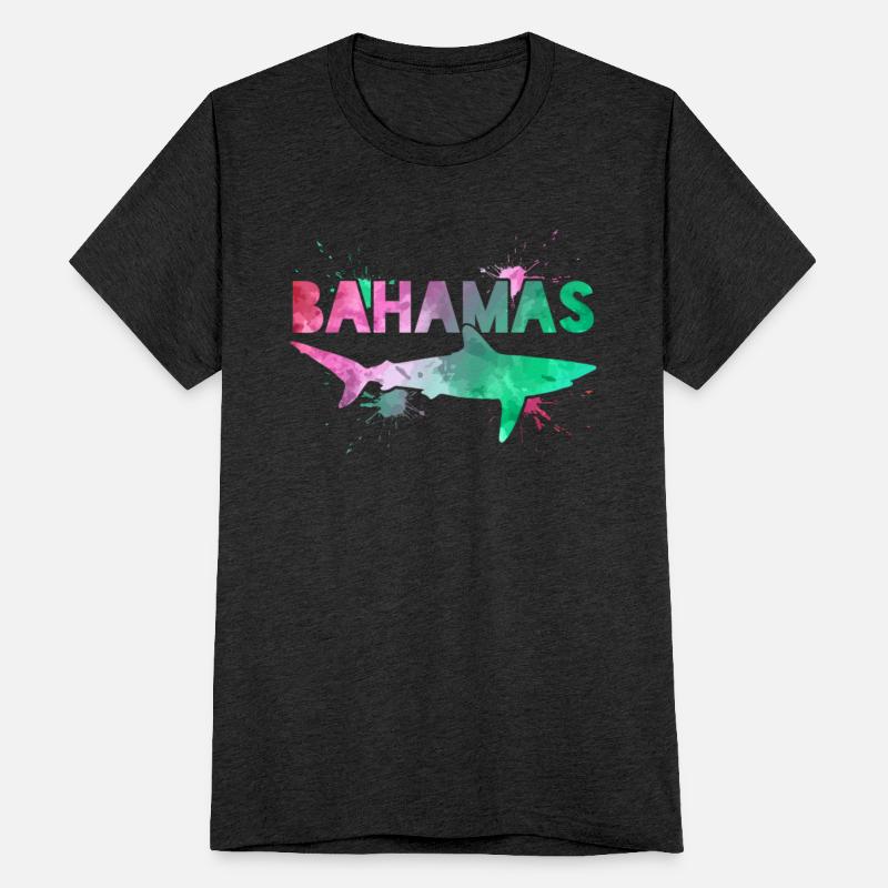 Bahamas Shark Watercolor Souvenir