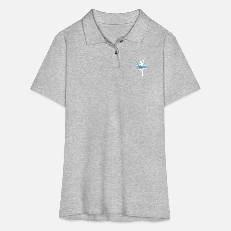 Ballerina in the rain.