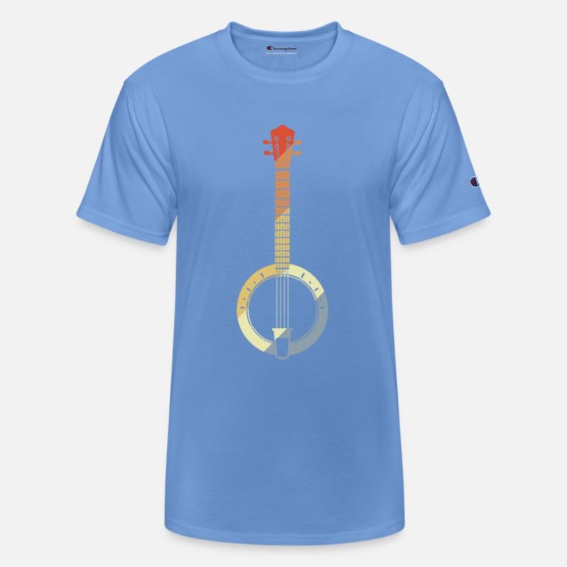 Banjo Drawing Retro Style