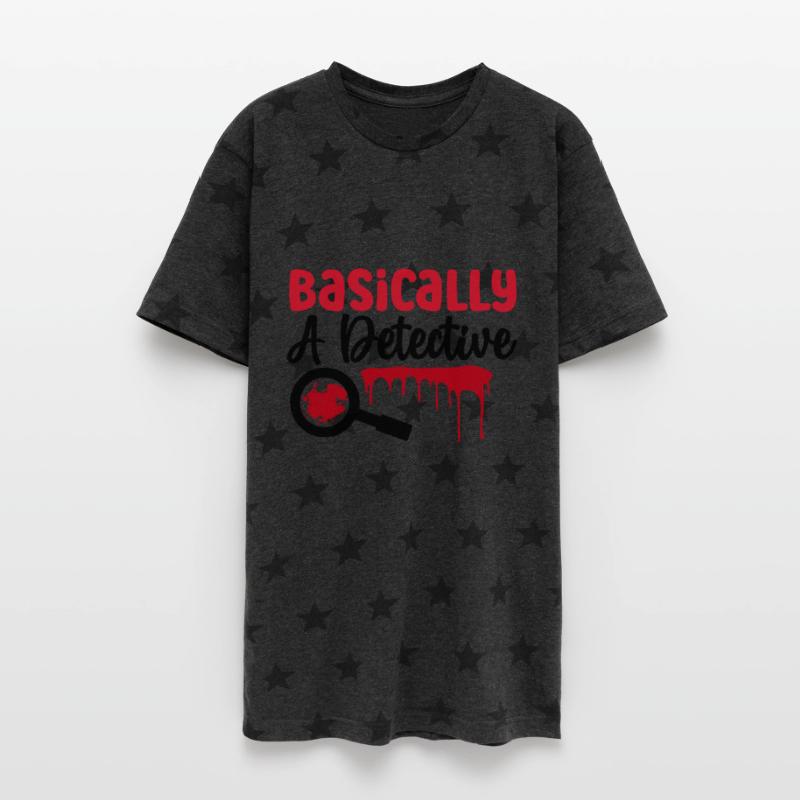 Basically a detective - true crime addict