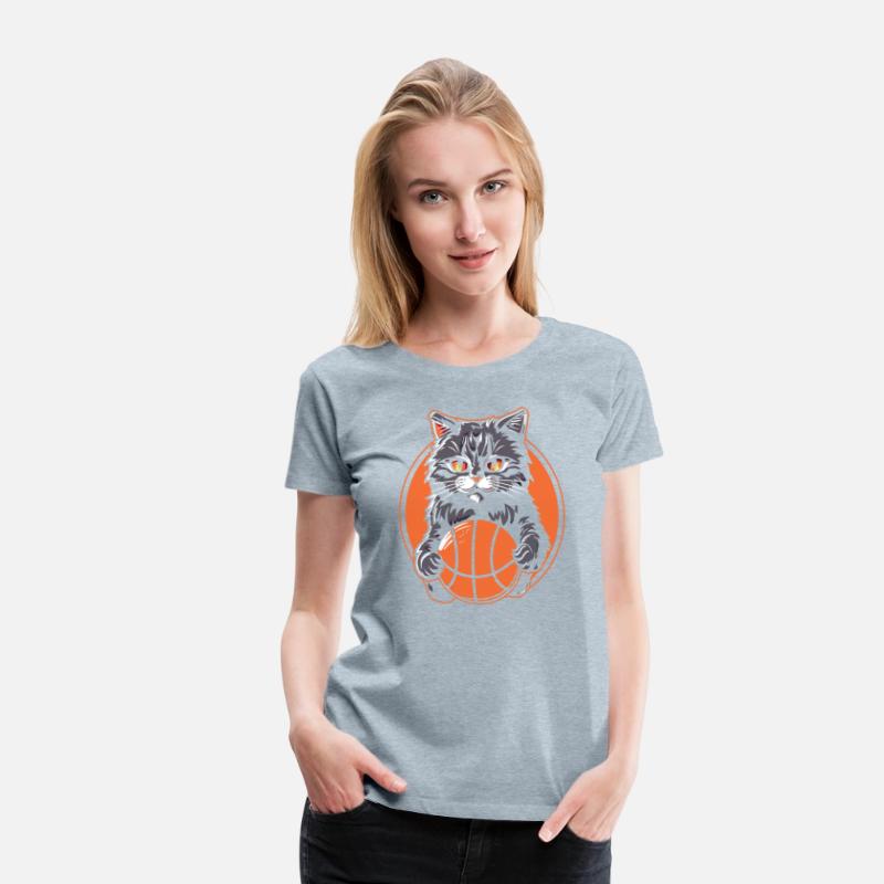 Basketball Cat Basketball Player I Love Basketball