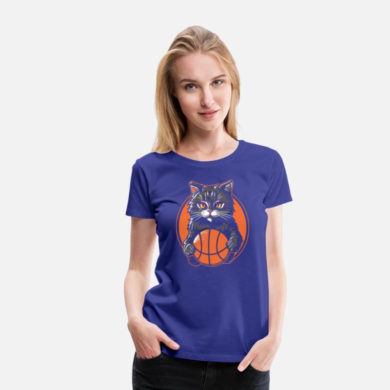 Basketball Cat Basketball Player I Love Basketball
