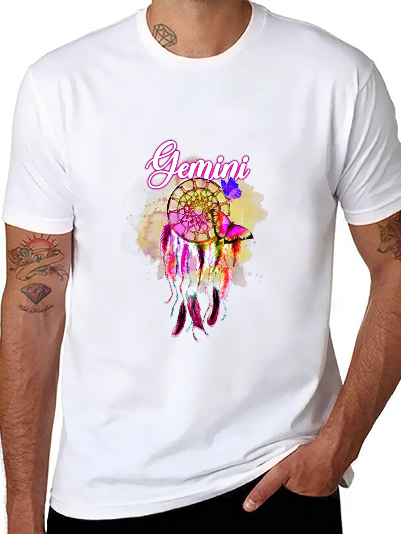 Gemini Dreamcatcher Graphic T-Shirt - Unisex
