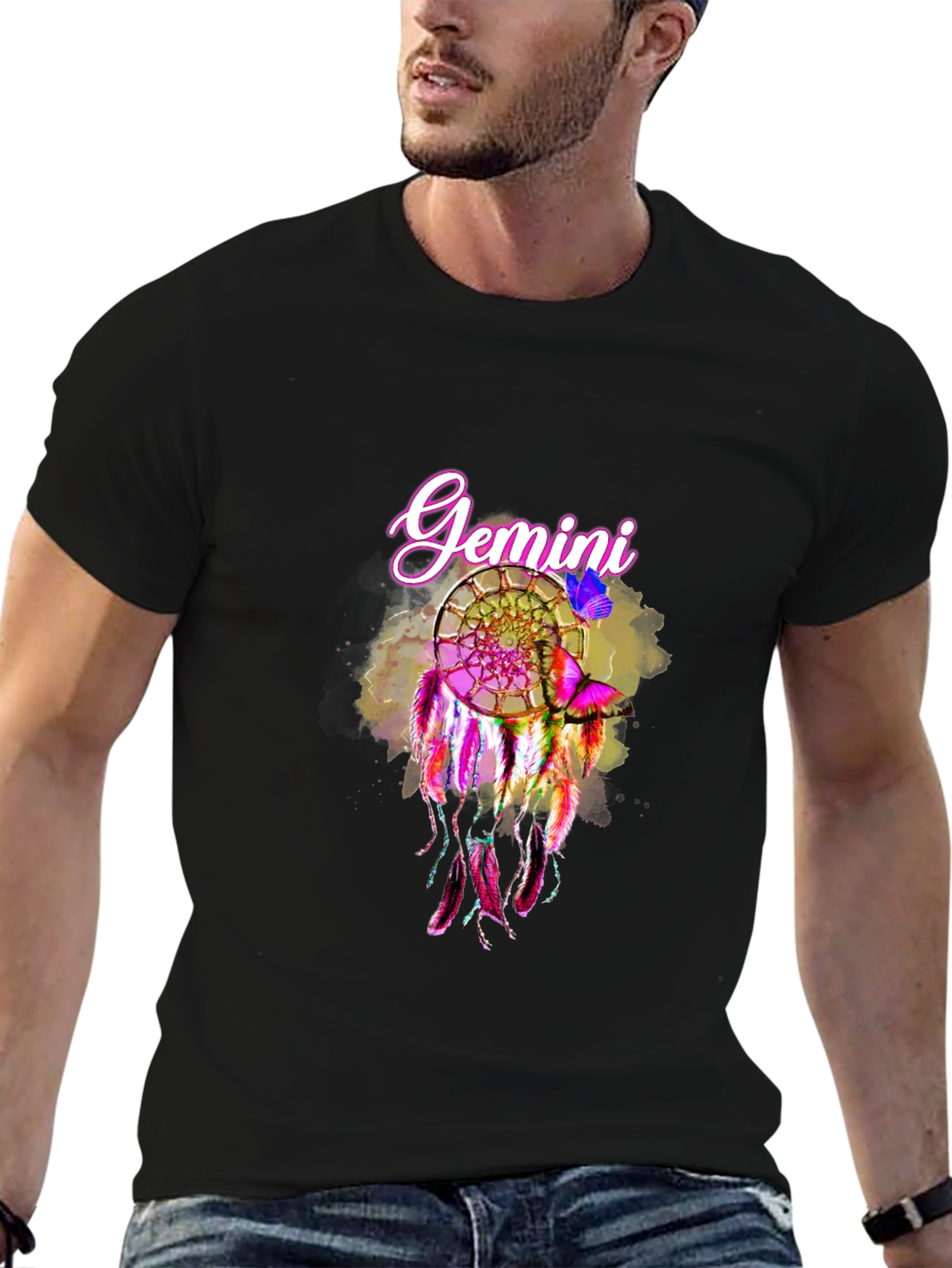 Gemini Dreamcatcher Graphic T-Shirt - Unisex
