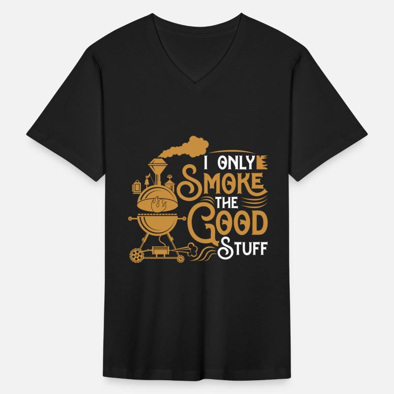 BBQ Smoker Men Meat Smoking