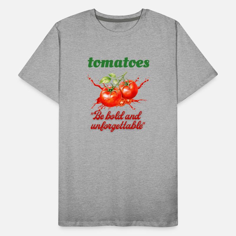 Be Bold & Unforgettable Tomato Tee – Unisex Style