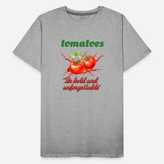 Be Bold & Unforgettable Tomato Tee – Unisex Style