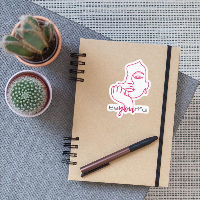 Be You Beautiful Feminine T Shirt Design