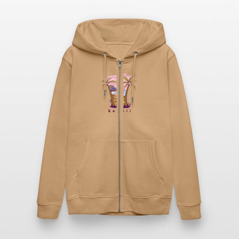 Beach Hawai Island Beach Palm Trees Summer