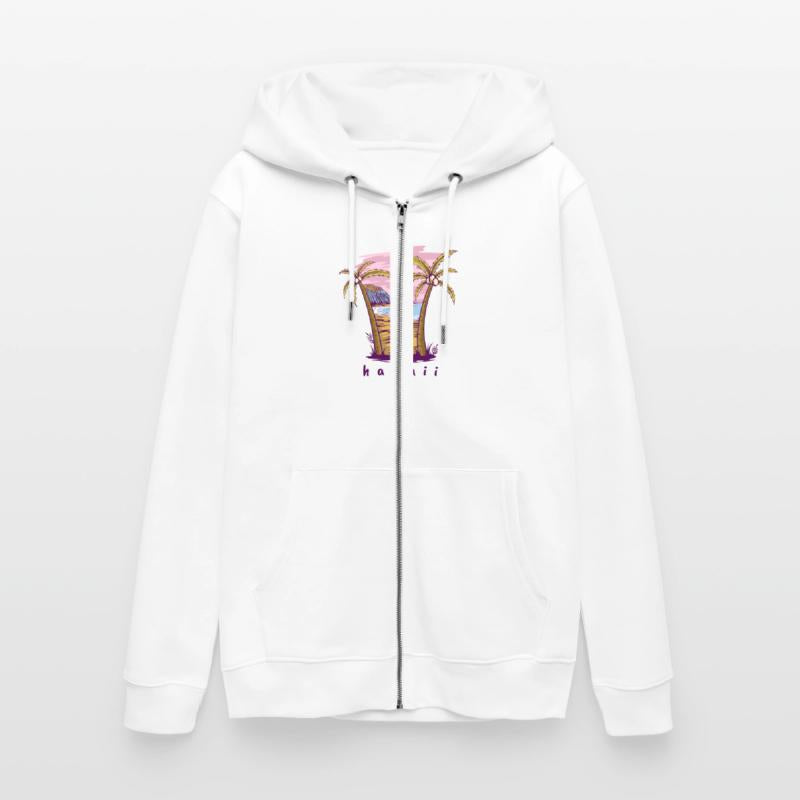 Beach Hawai Island Beach Palm Trees Summer