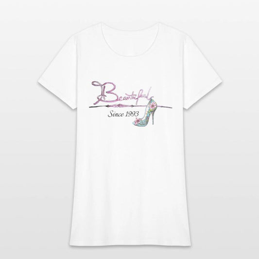 Beautiful since 1993 birthday typography