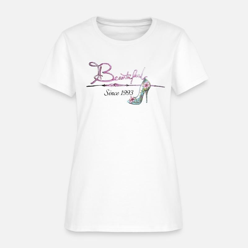 Beautiful since 1993 birthday typography