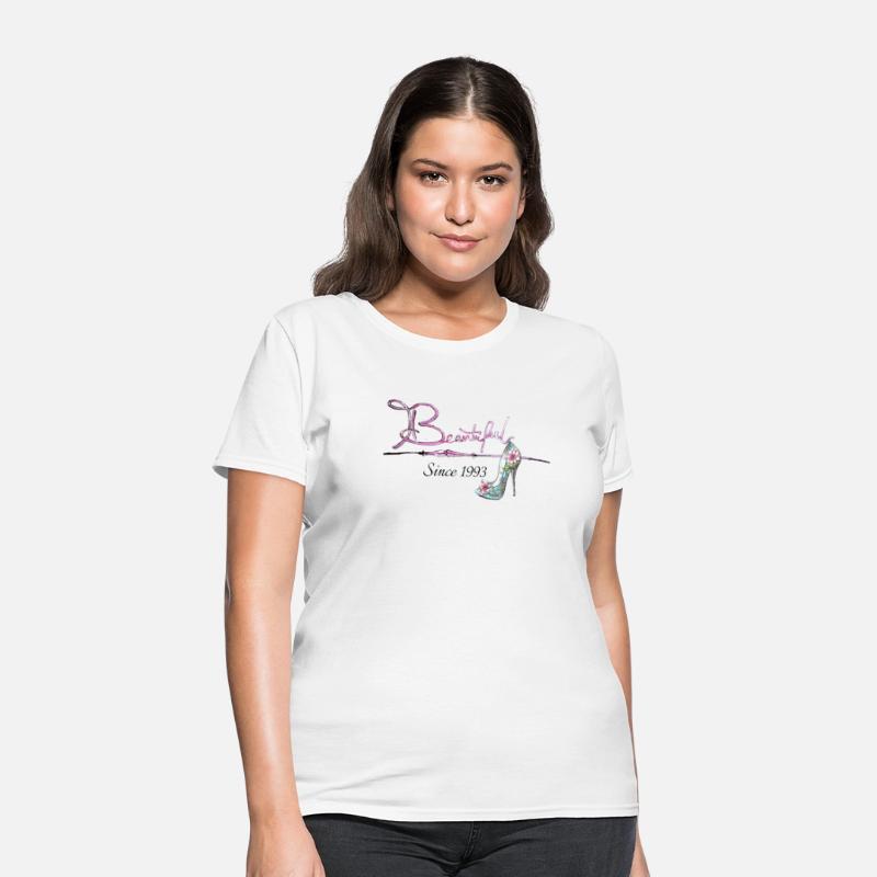 Beautiful since 1993 birthday typography