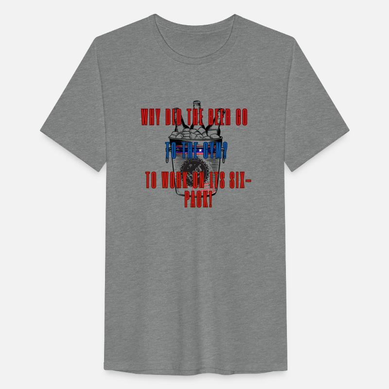 Beer drinking six pack