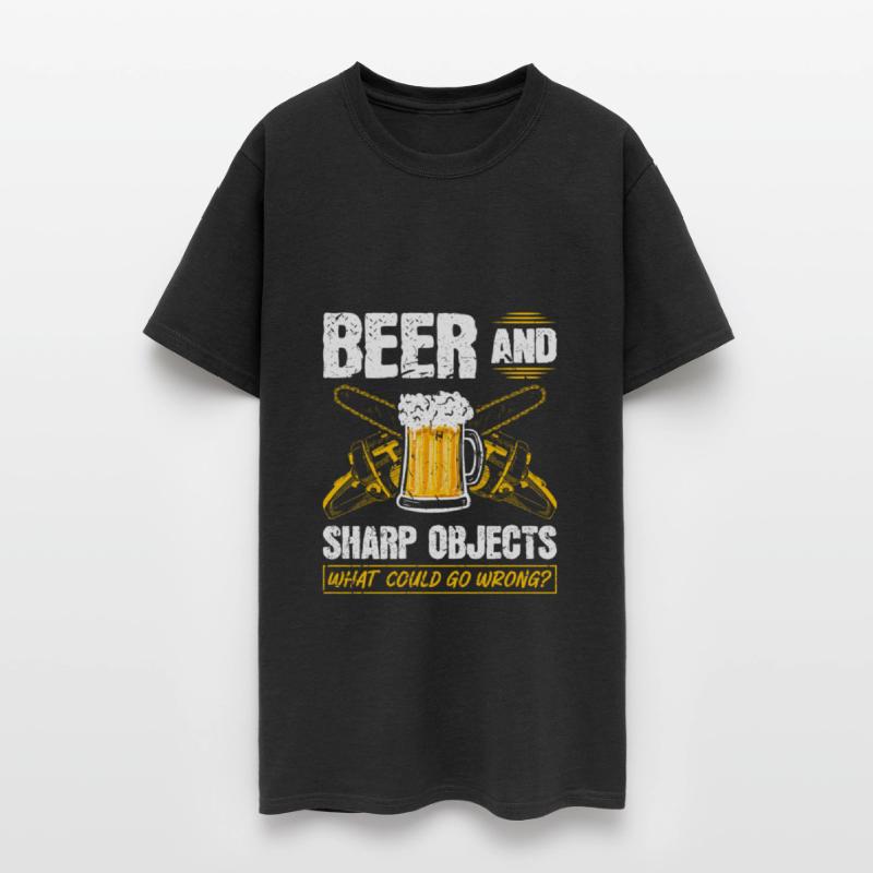 Beer Sharp Objects What Could Go Wrong Chainsaw