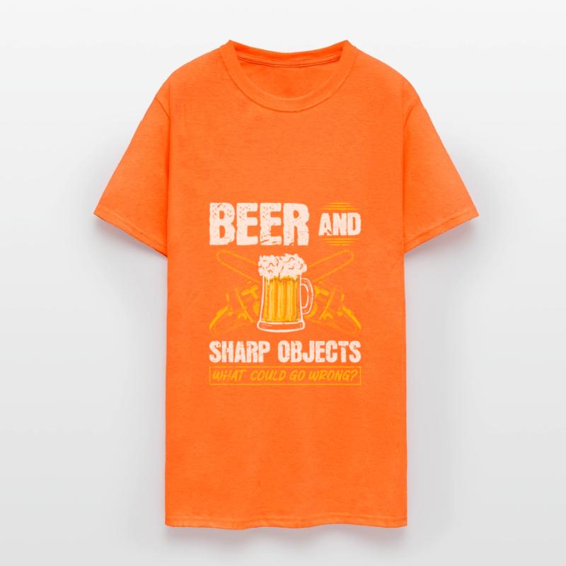 Beer Sharp Objects What Could Go Wrong Chainsaw