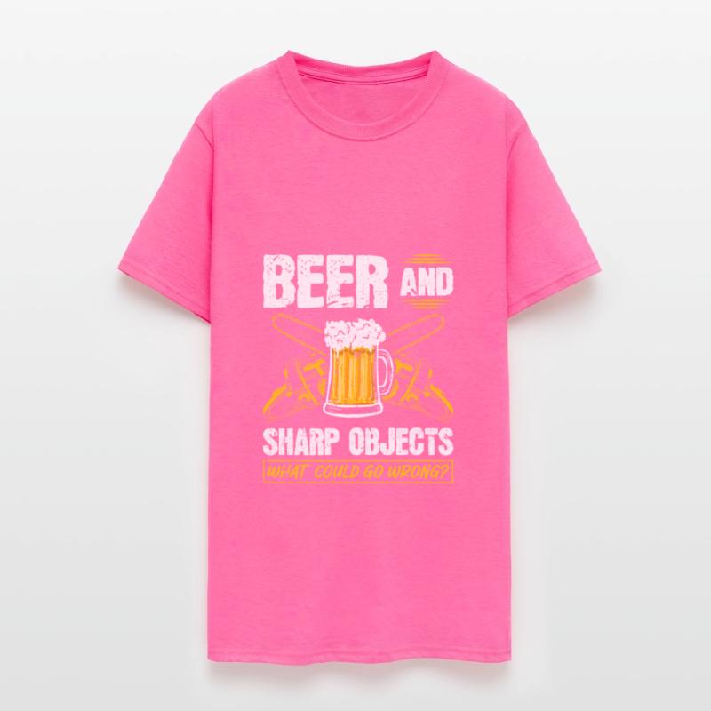 Beer Sharp Objects What Could Go Wrong Chainsaw