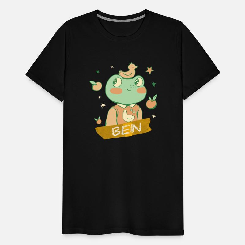 BEN - Lovely boys name with a cute frog