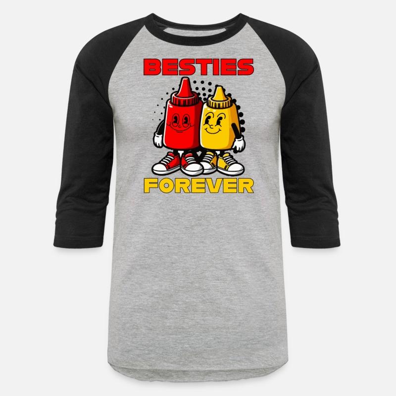 Besties forever katchup and mustard friendship