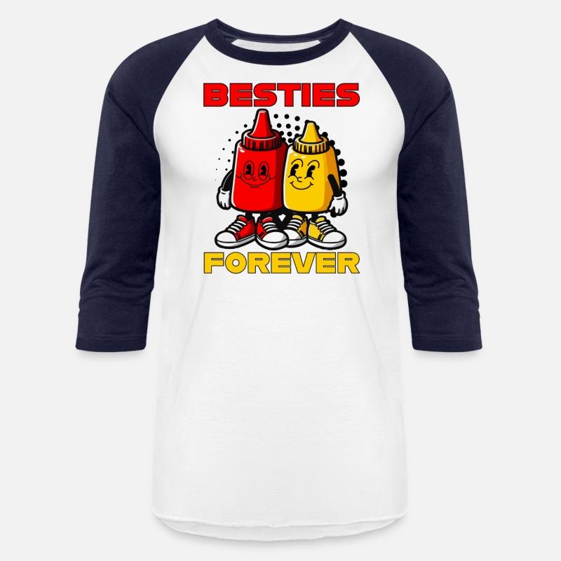 Besties forever katchup and mustard friendship