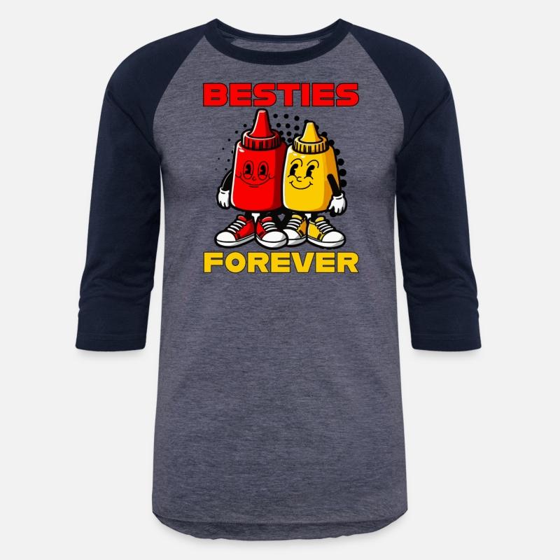 Besties forever katchup and mustard friendship