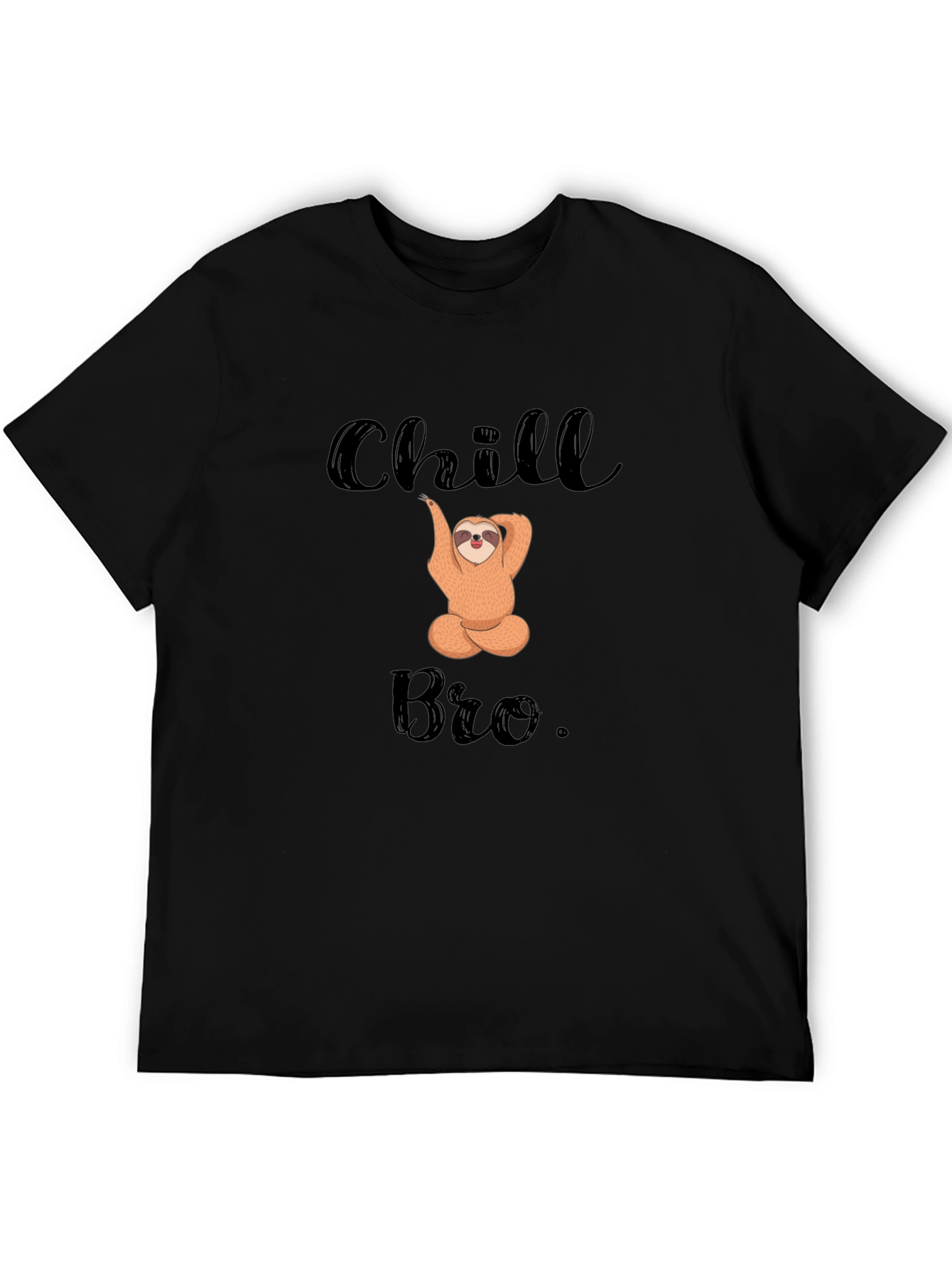 Chill Bro Sloth Graphic Tee - Relaxed Fit