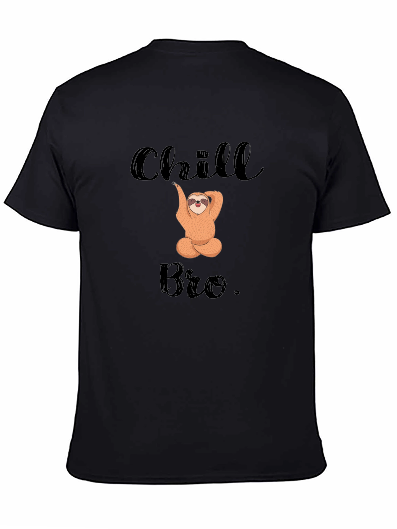 Chill Bro Sloth Graphic Tee - Relaxed Fit