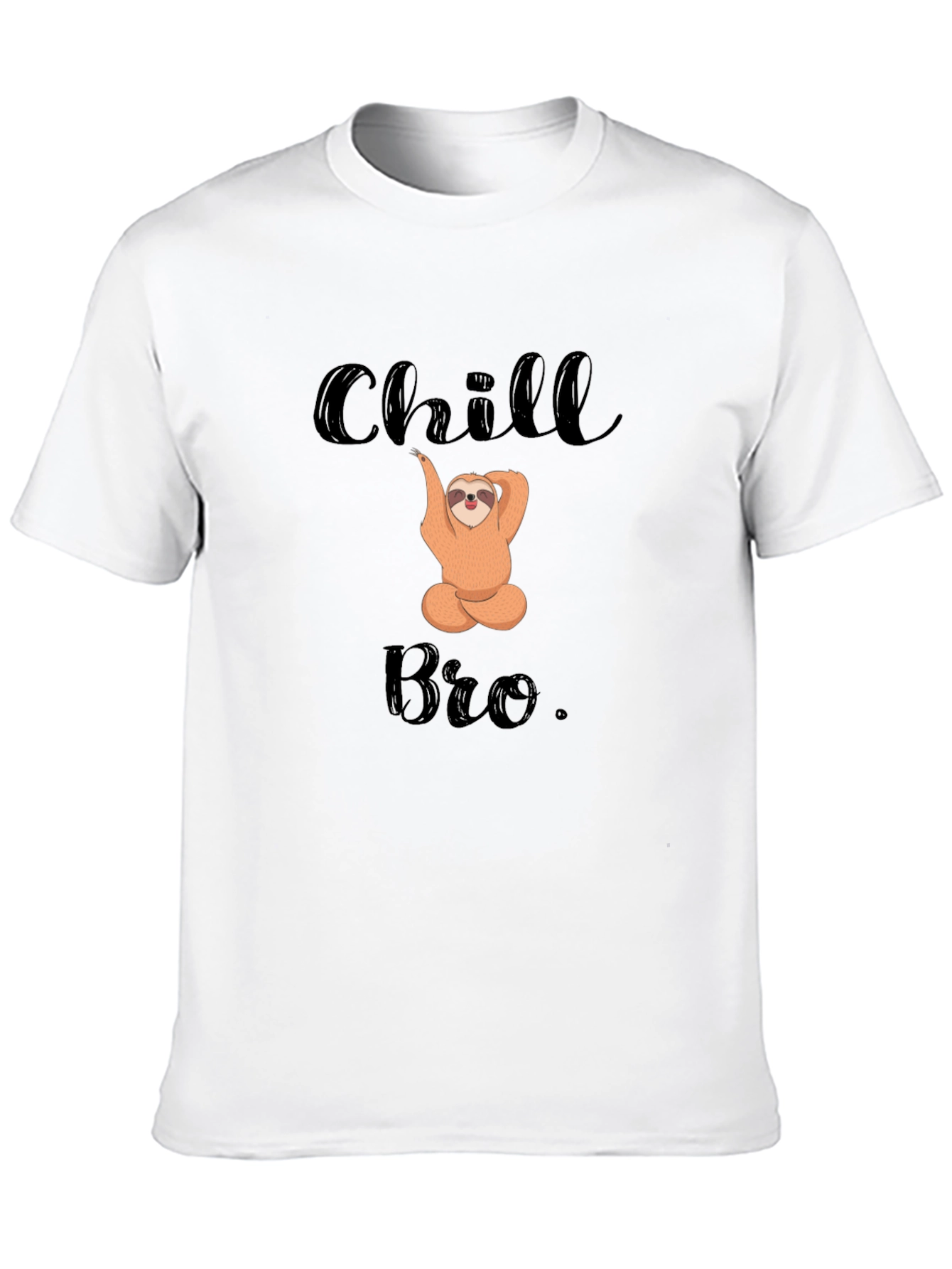 Chill Bro Sloth Graphic Tee - Relaxed Fit
