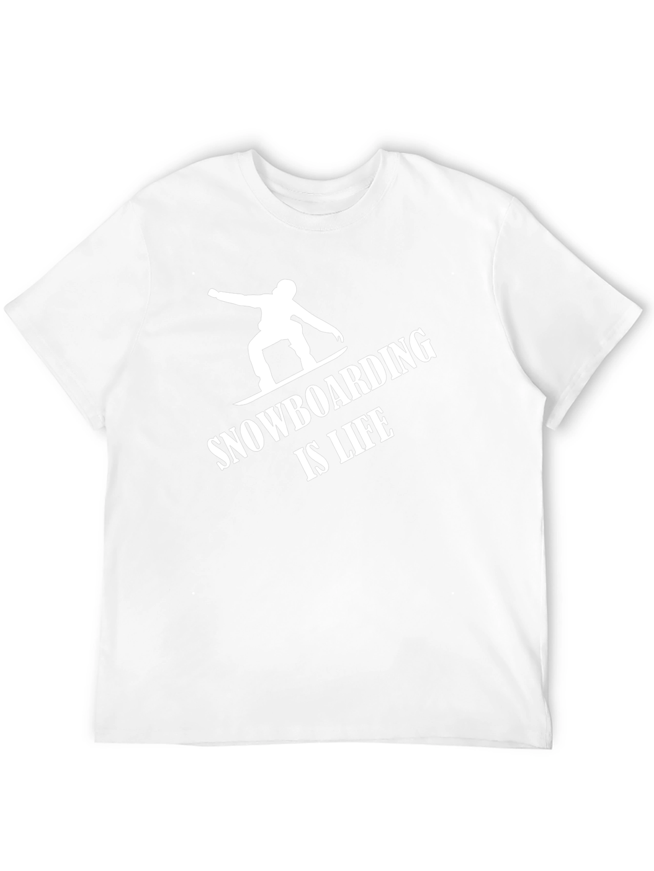 Snowboarding is Life T-Shirt Black
