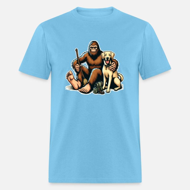 Bigfoot and Dog Hiking Lovers