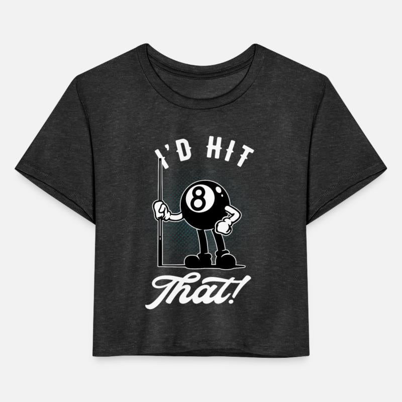 Billiard Cue Sports Funny 8-Ball Cartoon Pool