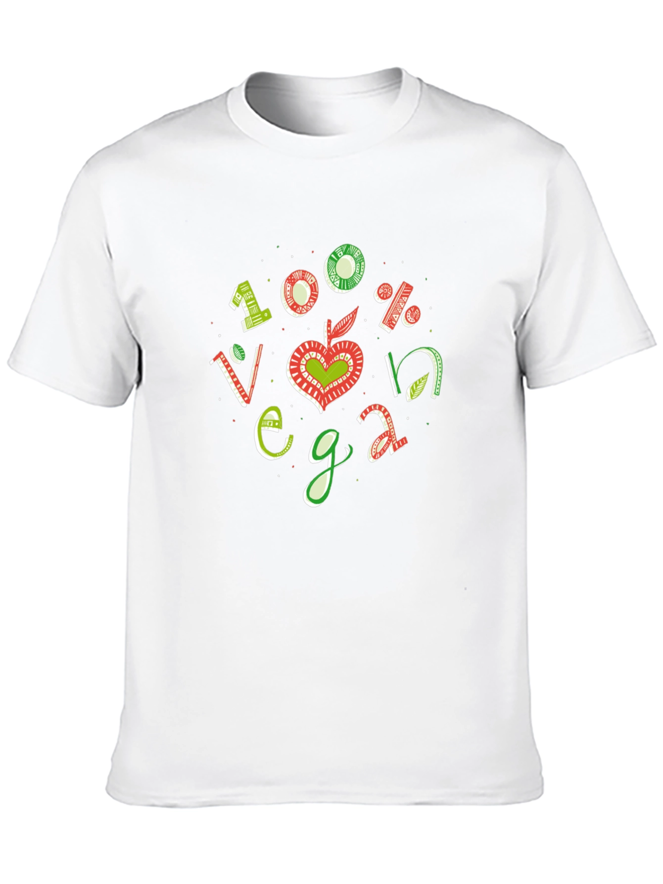 100% Vegan Graphic T-Shirt