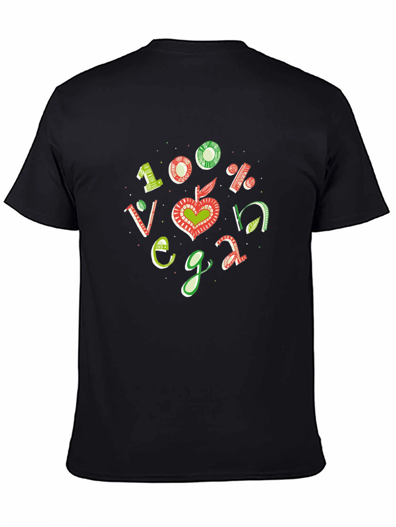 100% Vegan Graphic T-Shirt