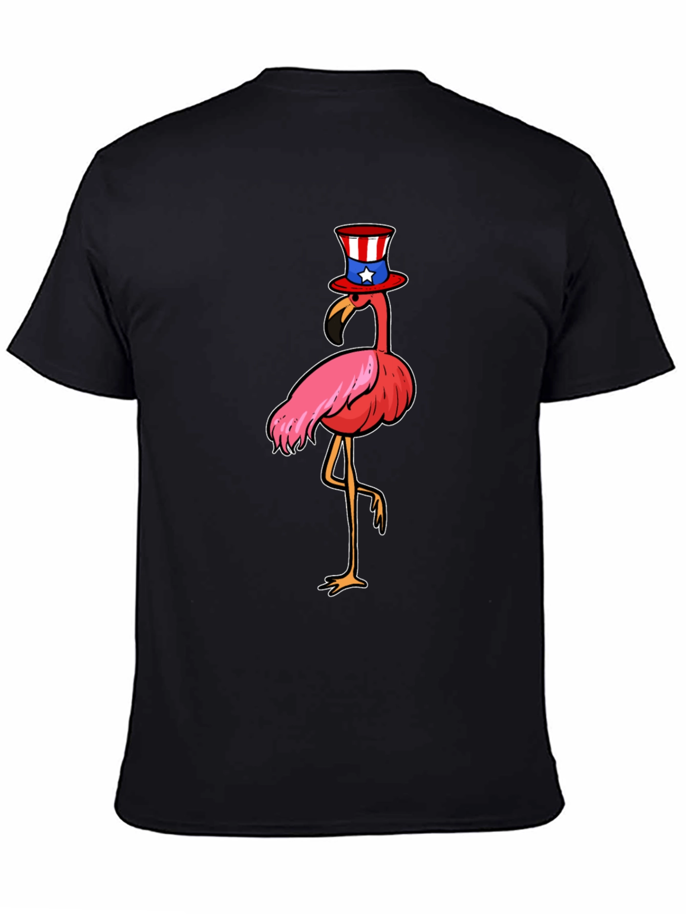 Patriotic Flamingo Graphic Tee