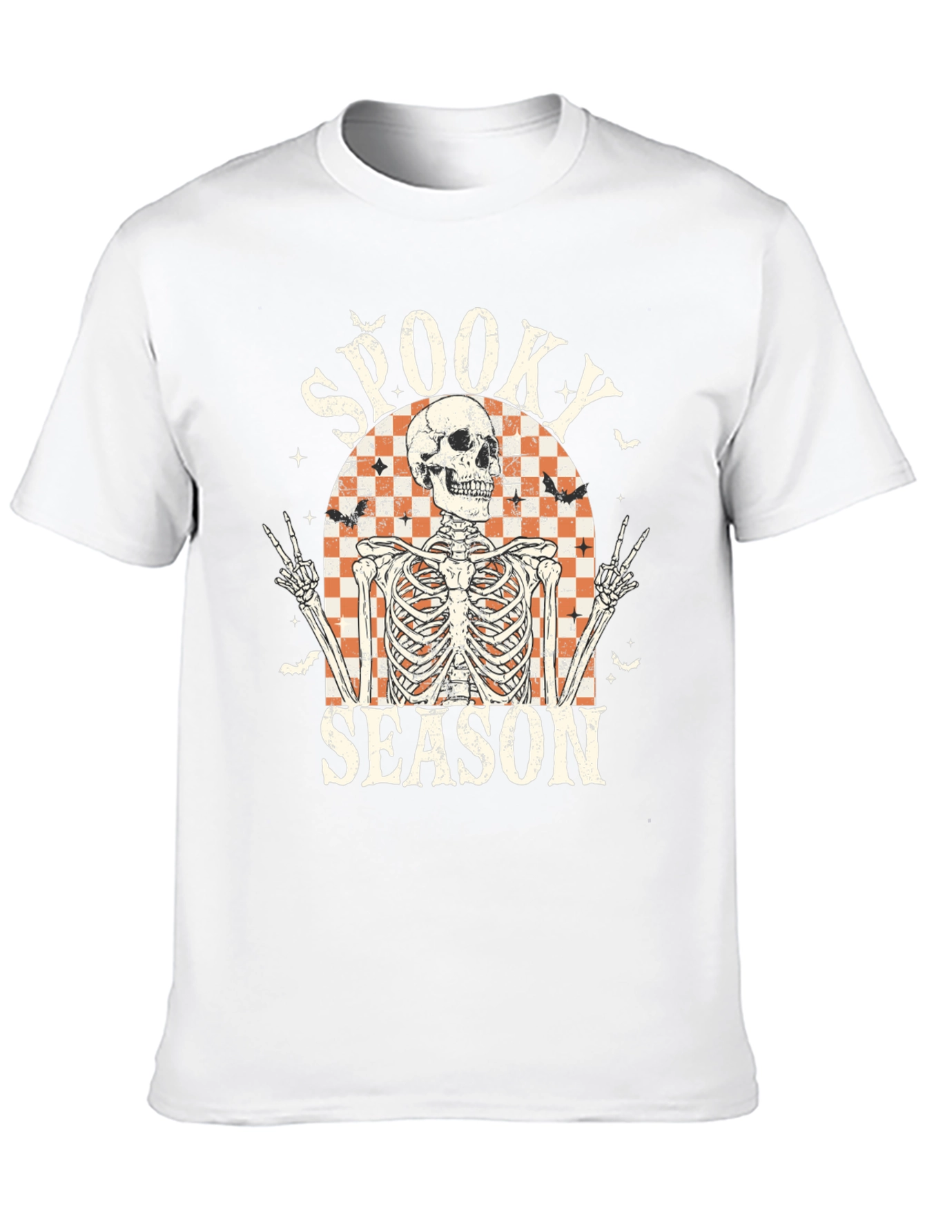 Spooky Season Skeleton T-Shirt - Halloween Style