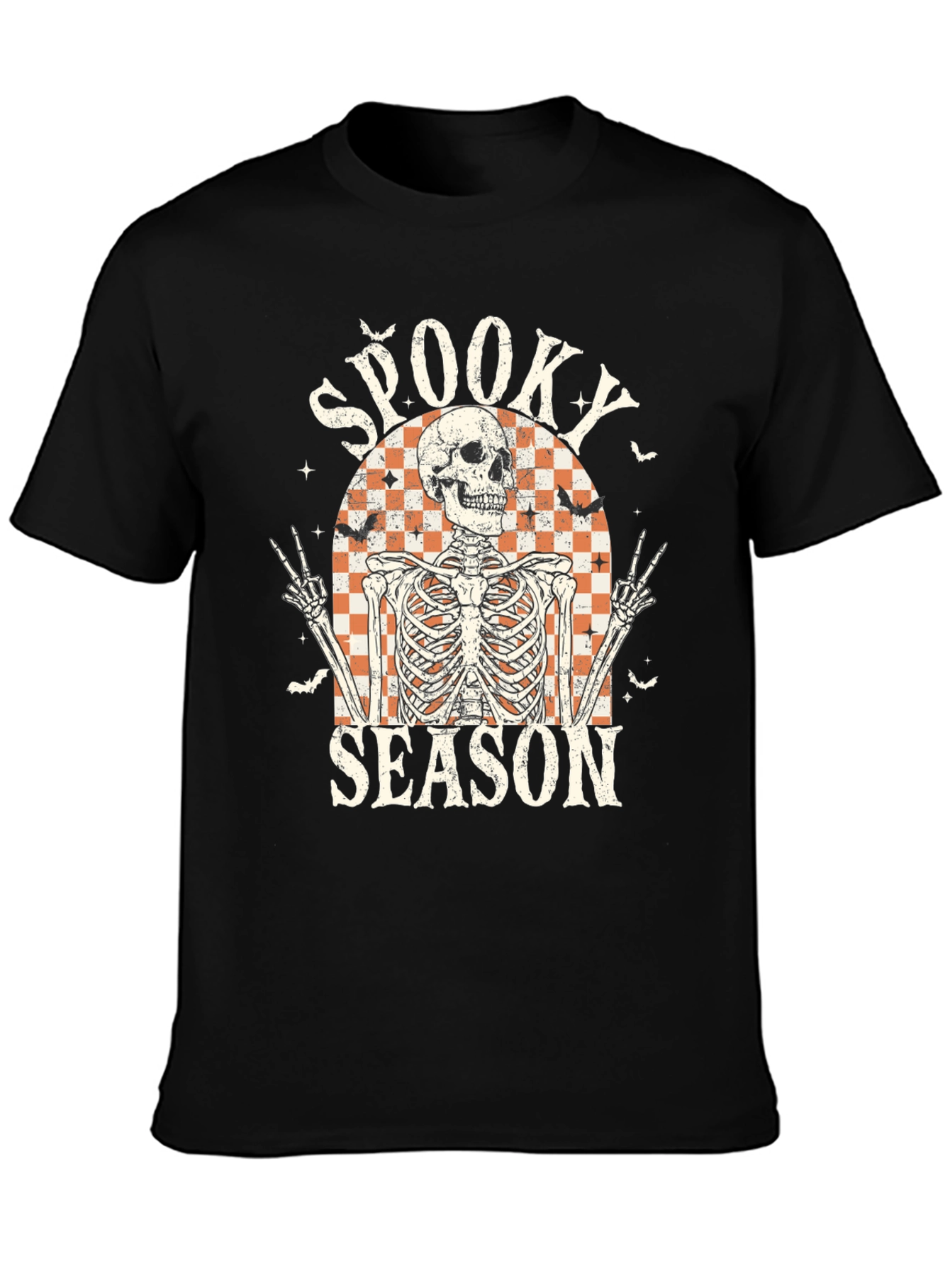Spooky Season Skeleton T-Shirt - Halloween Style