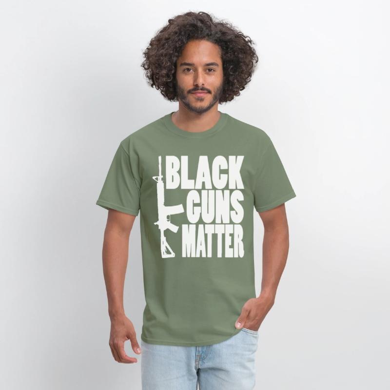 Black Guns Matter Pro Gun Black Ar 15 Ak47 2Nd Ame