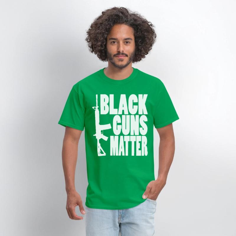 Black Guns Matter Pro Gun Black Ar 15 Ak47 2Nd Ame