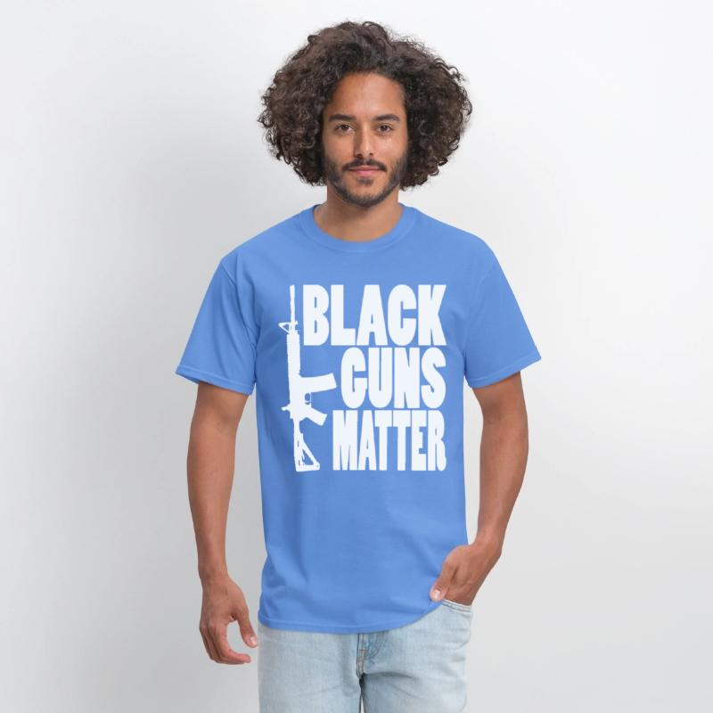 Black Guns Matter Pro Gun Black Ar 15 Ak47 2Nd Ame