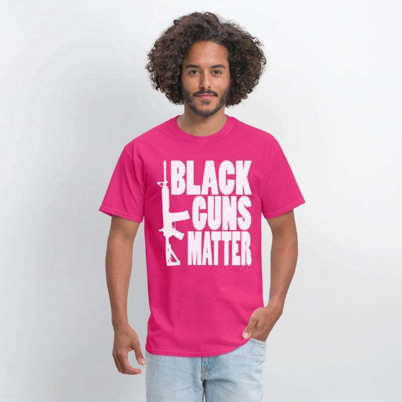 Black Guns Matter Pro Gun Black Ar 15 Ak47 2Nd Ame