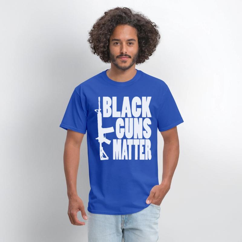 Black Guns Matter Pro Gun Black Ar 15 Ak47 2Nd Ame