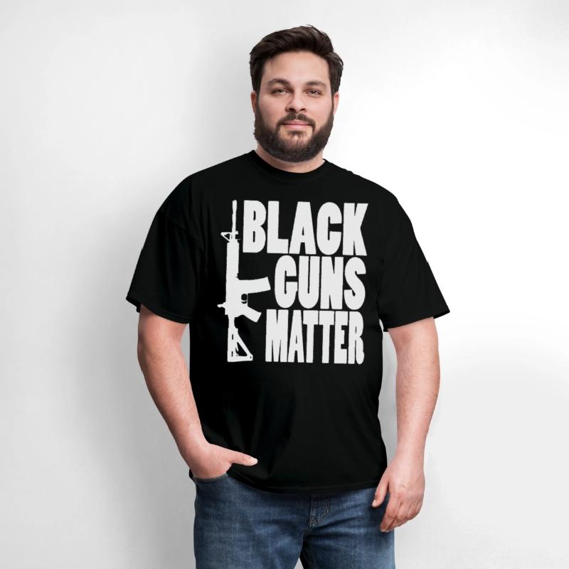 Black Guns Matter Pro Gun Black Ar 15 Ak47 2Nd Ame