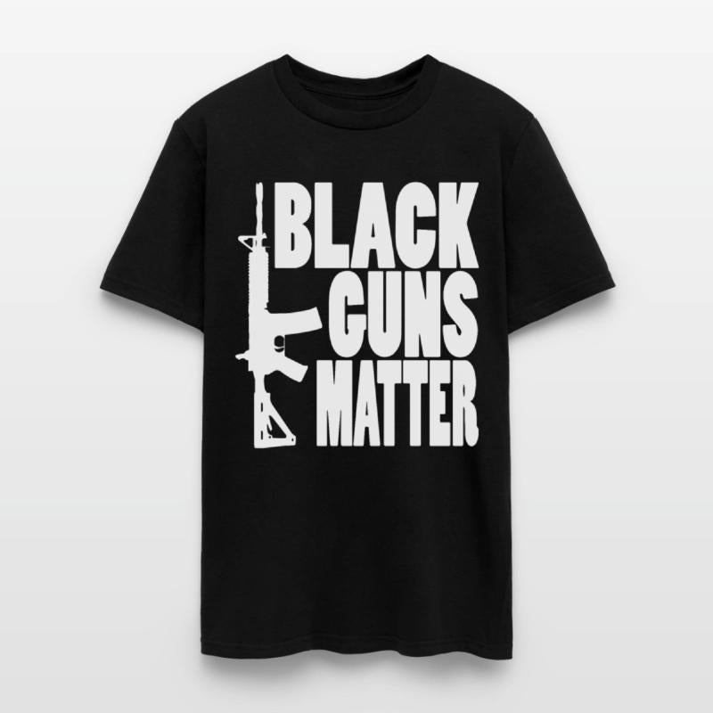 Black Guns Matter Pro Gun Black Ar 15 Ak47 2Nd Ame