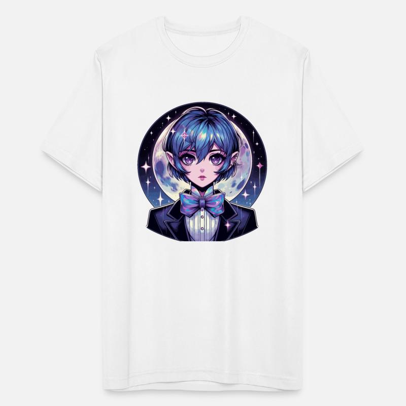 Blue Hair Girl Portait