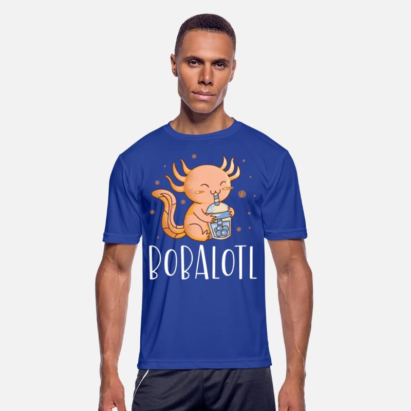 Bobalotl Bubble Tea Lover Boba Tea Drinker Axolotl