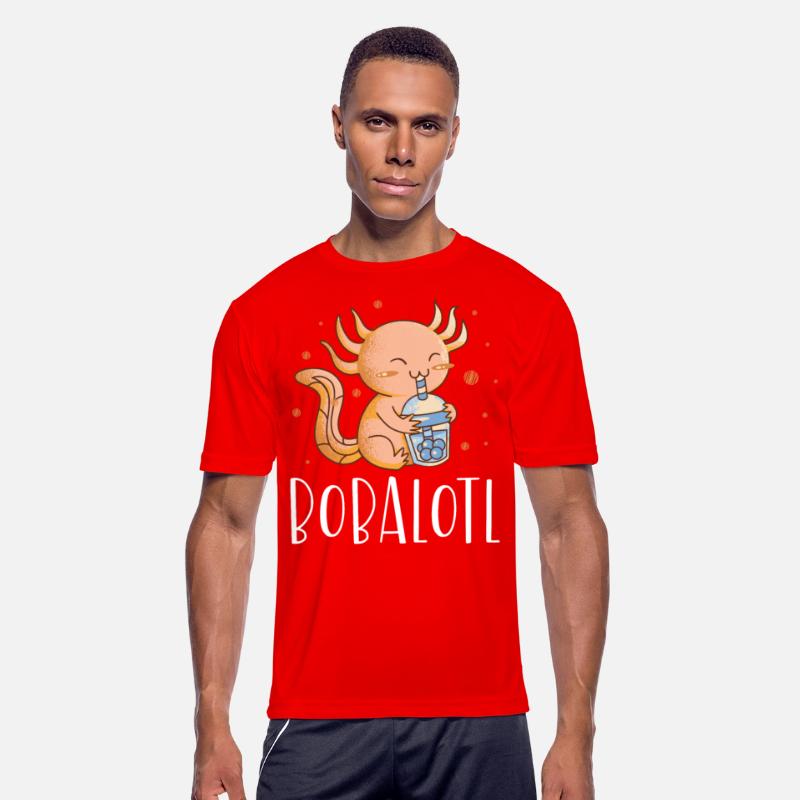 Bobalotl Bubble Tea Lover Boba Tea Drinker Axolotl