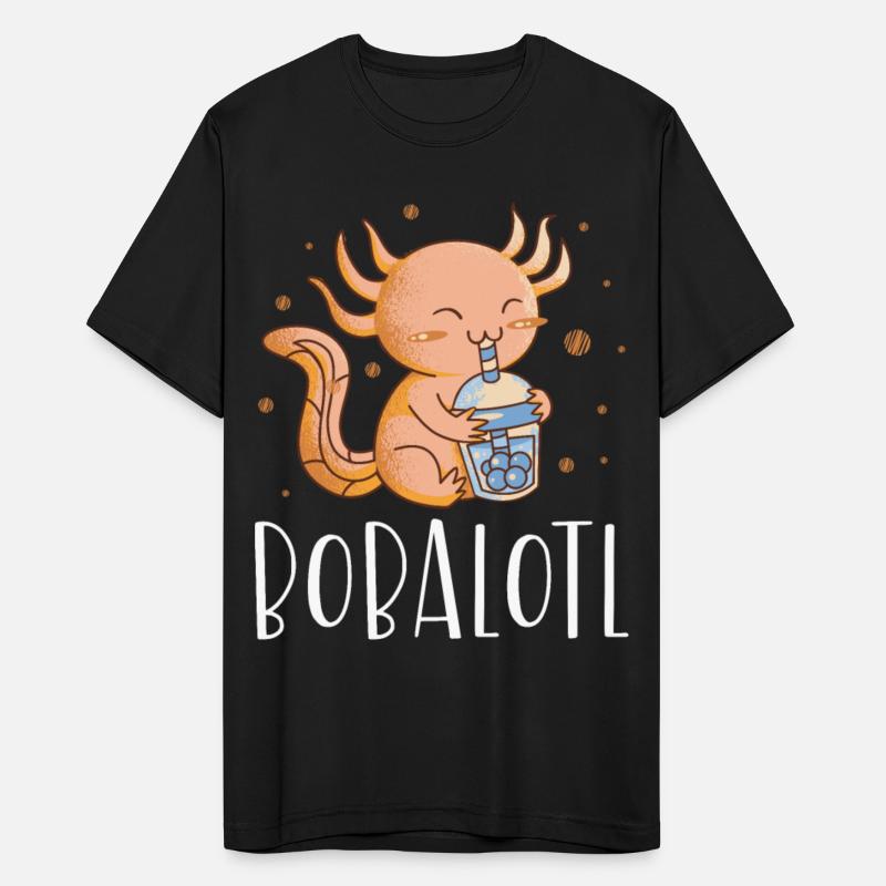 Bobalotl Bubble Tea Lover Boba Tea Drinker Axolotl